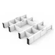 Adjustable Drawer Divider Organizer Clothes Dresser Organizer,Expandable