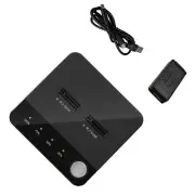 Black Dual Bay M.2 SATA/NVME M.2 Enclosure Offline Disk Copy Clone Duplicator