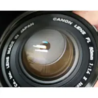 在飛比找蝦皮購物優惠-鏡頭 單眼相機如圖 手動 Canon 50mm f1.4 i