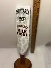 SHIPYARD BREWING PADDLE CHOCOLATE MILK STOUT draft beer tap handle. MAINE