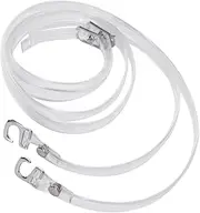 [WRITWAA] 1 Pair Clear Shoe Straps Kitten Open Back Shoe Straps Mules for Women Heels High Heels for Women Closed Toe Fixator Ties Belts Detachable Ankle Straps Shoelaces Women's Comfortable