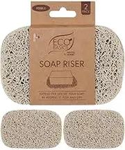 White Magic - Eco Basics Soap Riser Pebble 2Pk
