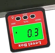 Digital Angle Finder Magnetic - Box Angle Gauge,Protractor Inclinometer Calculating Tool for Carpentry, Building, Masonry, Automobile
