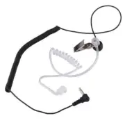 Microphone Earpiece 3 5mm 2-Way Radio Headset Security Guard Wearable Speaker