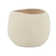 Rogue Lyon Planter Ceramic Flower Bowl Decorative Succulent Pot Natural 30x24cm