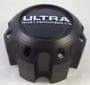 Ultra Wheels Flat Black Custom Wheel Center Cap Caps # 89-9780SB / 89-9780