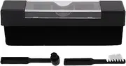 Record Brush Kit, Anti Static Clean Tool for Phonograph Turntable Player, Unique Design with Sturdy Plastic Material, Safe Dust Removal, Strong Cleaning Ability