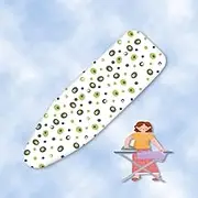 Thick Padding 36x13in 38x13in 43x14in 48x15in Ironing Covers, Full Size Scorch Resistant Iron Board Replacement Cover, Cotton Ironing Board Cover(36x13in/92x33cm)