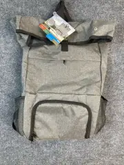 Glacier Trails Gray 12 Can Fishing Hiking Camping 12 Can Cooler Bag Backpack NEW
