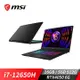 MSI Katana 17 B12VEK 17.3 特仕筆電 黑(i7-12650H/8G+8G/512G SSD/RTX4050 6G/W11)(17 B12VEK-058TW-SP1)