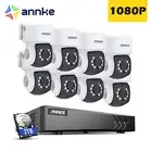 ANNKE 8CH DVR 1080P HD Home CCTV Security Camera System Human Vehicle Detection