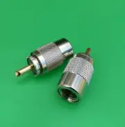(10 PCS) UHF Male Twist-On Connector RG8U/RG8/RG213/RG214/LMR400