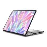MacBook Pro 16-inch (M1 - M4) Impact Case Watercolor abstract pink lavender white gradient floral