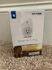 Kasa Smart, TP-Link HS100 Wi-Fi Smart Plug, 1 Pack, Classic White, Brand New