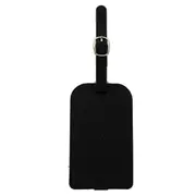 Tosca PU Suitcase Tag - Black