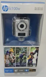 HP LC100W Full HD 1080P 4K Time Lapse Mini WiFi Water Resistant Camera