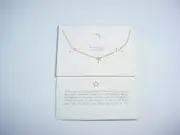 Target Necklace 14K Gold Dipped Star 16 inch