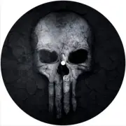 Slipmat Scratch Pad Felt for 7" Turntable 45 DJ Record Player SKULL
