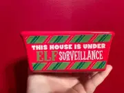 Nantucket Mini Loaf Pan Christmas House Under Elf Surveillance