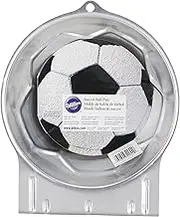 Wilton Soccer Ball Cake Pan, Durable Aluminum Heats Evenly and Holds its Shape After Use