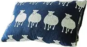 Glugahrif Cartoon Animal Cushion Covers, Animal Print Pillowcases, Sweatproof Animal Pillow Cover Cotton for Nursery - Sweatproof Beautiful Animal Sofa Cushion Cover for Nursery