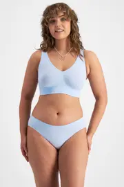 [Bonds] Bonds Women's Seamless Bikini in Helium Size: 10 10 Helium