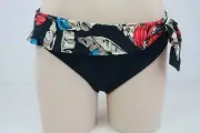 Seafolly Ladies Havana Retro Pareo Bikini Bottom Swimwear sizes 8 10 Indigo