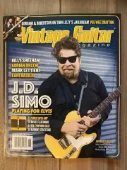 2022 VINTAGE GUITAR November Issue J.D.SIMO ELVIS GUITARIST Thin Lizzy Jailbreak