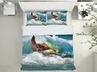 3D Sea Turtle 1528NA Bed Pillowcases Quilt Cover Duvet Jerry LoFaro Fay