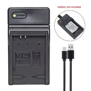 Battery charger for Sanyo DB-L80 VPC-CA102 VPC-CG102 CG21 CS1 GH3 GH4 PD1 PD2