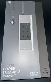 AUSTERE VII Series 4000 Joules EMI/RFI Filter 6-Outlet Surge Protector USB-C PD
