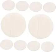 ibasenice Super Soft Powder Puff Pcs Velour Gentle for Sensitive Skin Easy Application Multiuse Powder Applicator