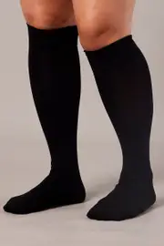 Black Over The Knee Socks