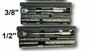 3/8 1/2 Drive Click Type Torque Wrench Snap Socket Set