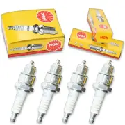 4pcs 89-02 Johnson NGK Standard Spark Plugs 2-Cyl 40 HP Kit Set Engine yk