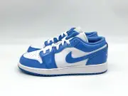 Air Jordan 1 Low SE Youth Size 7Y Patent Leather Legend Blue FZ3929-114