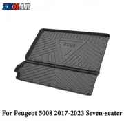 Cargo Liner Boot Tray Trunk Floor Mat Carpet Rubber For Peugeot 5008 2017-2023 (for: Peugeot)