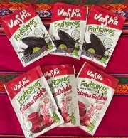 6 Umsha Frutisimos Chica & Gelatina Bebible With Stevia Peruvian Drink 20gr each