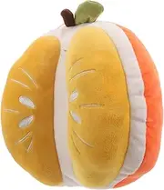 VANZACK Realistic Orange Design Throw Cushion for Cozy Home Decor Soft Stuffed for Birthdays Holidays and Classroom Use