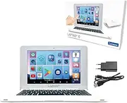 Lexibook, LAPTAB® 10 Touch Screen Laptop for Family Learning and Gaming Content Works on Android™ Parental Control Ultra Thin and Lightweight LT10FR