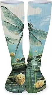 [GHBNK] Crew Athletic Socks Xmas Snowman Soft Cotton Socks 5 Pack Winter Warm Stockings for Women Men