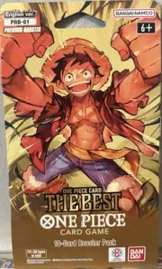 One Piece TCG CCG PRB01 Sleeved Booster Pack
