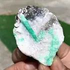 48G Ct. Full Terminated Exquisite! Top Green Swat Emerald Crystals Cluster On Mt