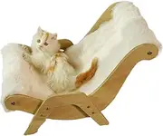 Generisch Soft Cat Sofa - Pet Cat Sofa, Sofa Bed 14.57 x 19.69 x 14.37 Inches | Soothing Small Dog Beds for Puppies, Cute Dog Sofa, Plush Pet Sofa