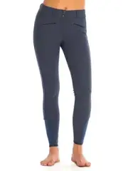 New Goode Rider Womens Full Seat Slate Blue Miracle Breech