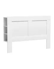 Artiss Headboard Queen Shelves White