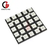 WS2812B 5X5 5050 RGB LED Full Color Driver 25 Bit Color Lamp Development Board