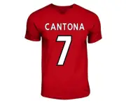 Eric Cantona Manchester United Hero T-shirt (red)