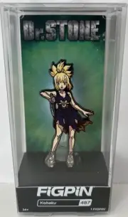 FiGPiN Dr Stone Kohaku #487 Collectible FiGPiN