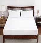 Bamboo Viscose Fitted Sheet 1 Pack Queen Size Only,400 Thread Count,8-16 Deep